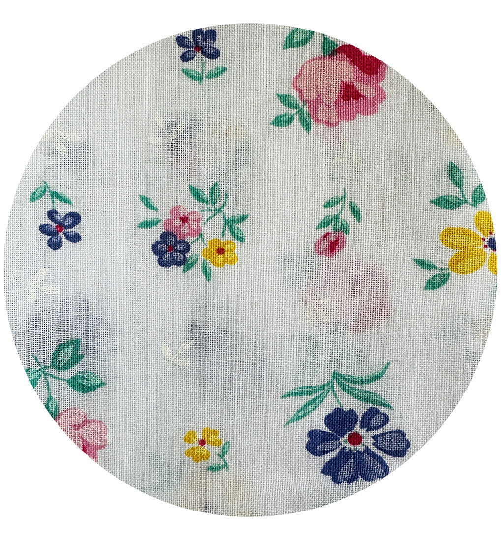 UNUSED Sheet Fabric Pretty Floral