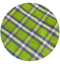 150cms Vintage Green & Purple Fabric