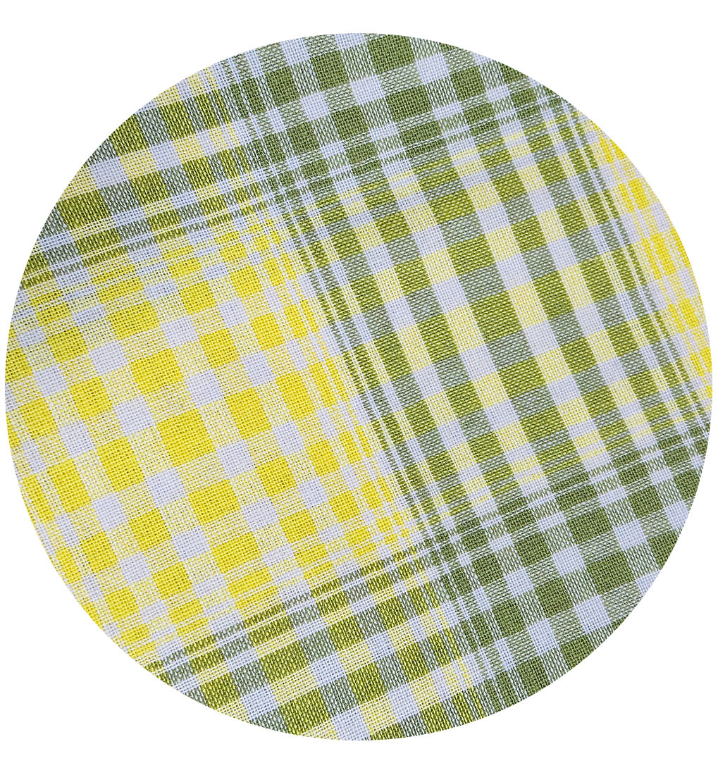 200cms Green & Yellow Fabric Craft