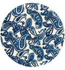 300cms Paisley Vintage Cotton Fabric