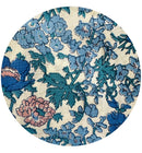 240cms Cute Blue Floral Fabric