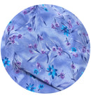 240cms Purple Nylon Floral Fabric