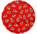 200cms Beautiful Vintage Cotton Fabric Red