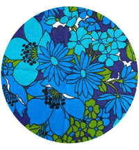 Vintage Fabric Towelling RETRO Remnant