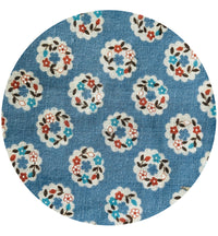 100cms Cute Denim Blue Cotton Fabric