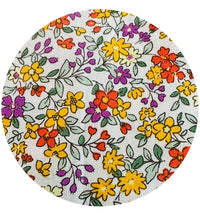 250cms Modern Yellow Miniature Floral Cotton Fabric