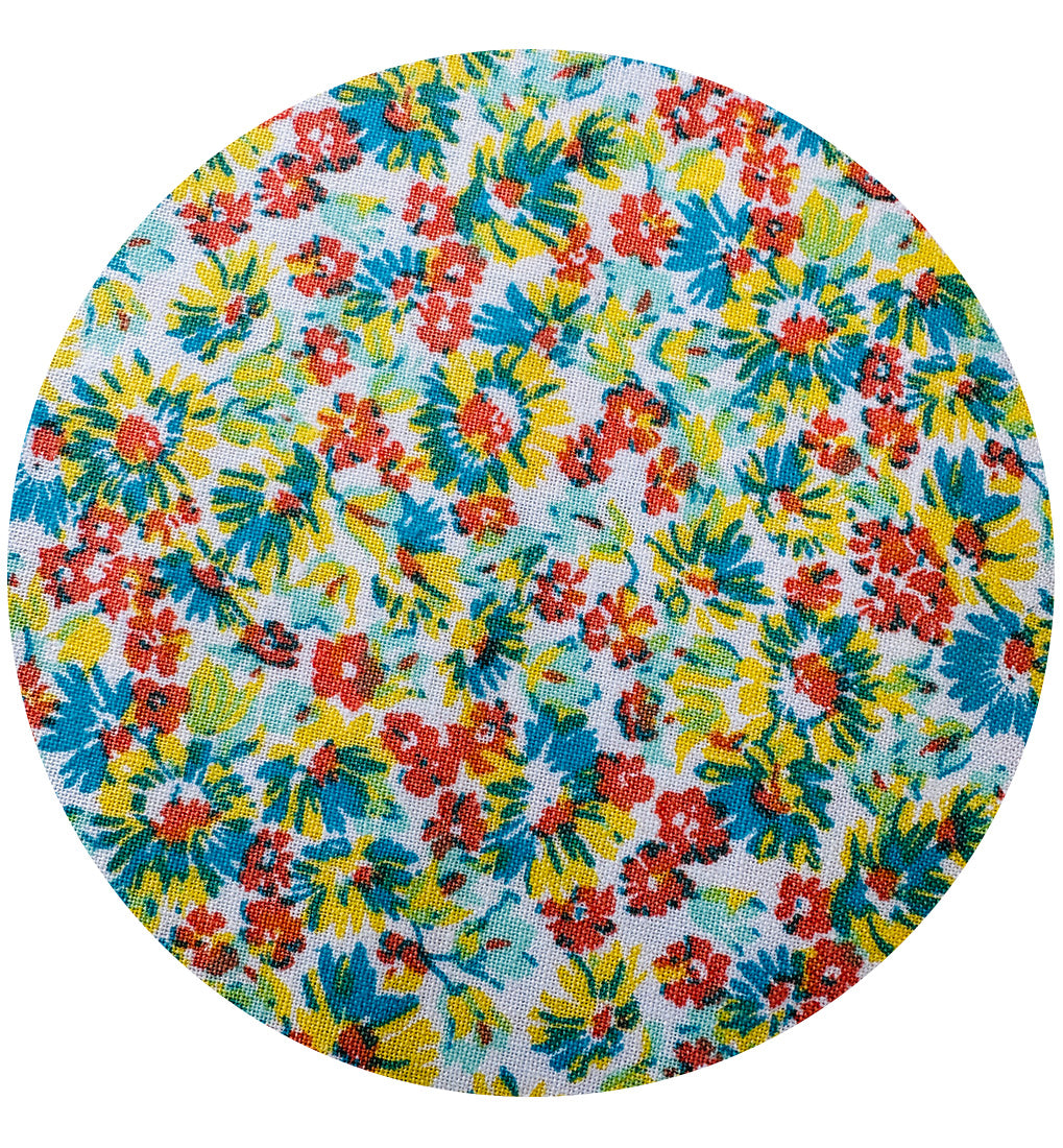 270cms Modern Floral Cotton Fabric