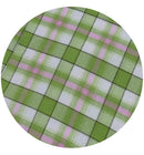 180cms Cute Lime Checked Fabric