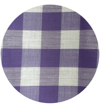 220cms Cute Vintage Purple Gingham Fabric