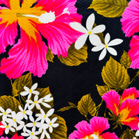 120cms Adorable Vintage Fabric Large Floral Print