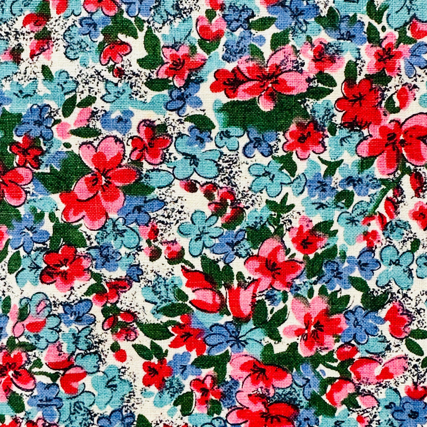 185cms Excellent Quality Vintage Cotton Floral Fabric