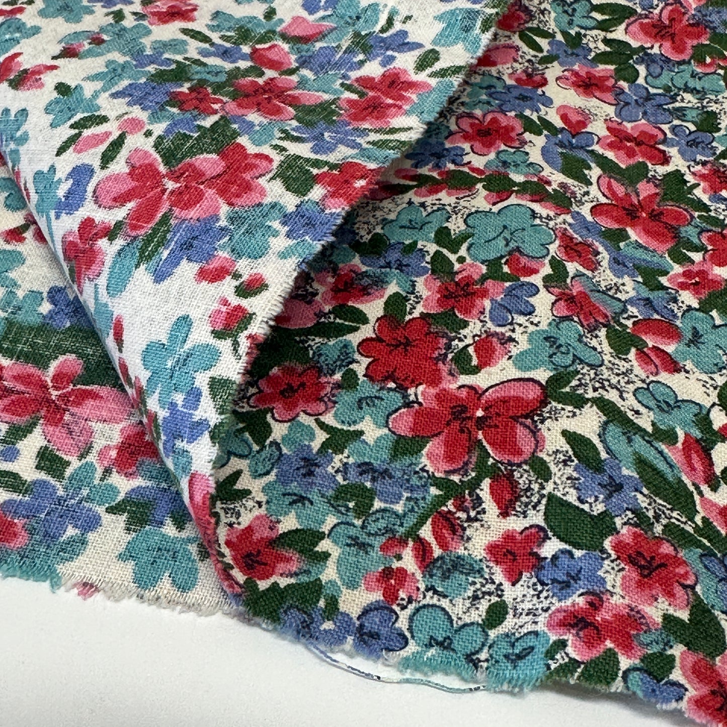 185cms Excellent Quality Vintage Cotton Floral Fabric