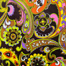 260cms Wicked Retro Vintage Fabric Maxi DRESS