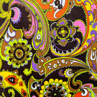 260cms Wicked Retro Vintage Fabric Maxi DRESS