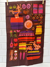 Made In Romania Vintage UNUSED Tea Towel