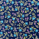100cms Sweet Vintage Blue Florals