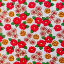 190cms So Pretty Vintage Florals Reds