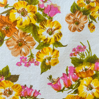 280cms Lochness Exclusive Screen Print FABRIC Vintage IMPERFECT