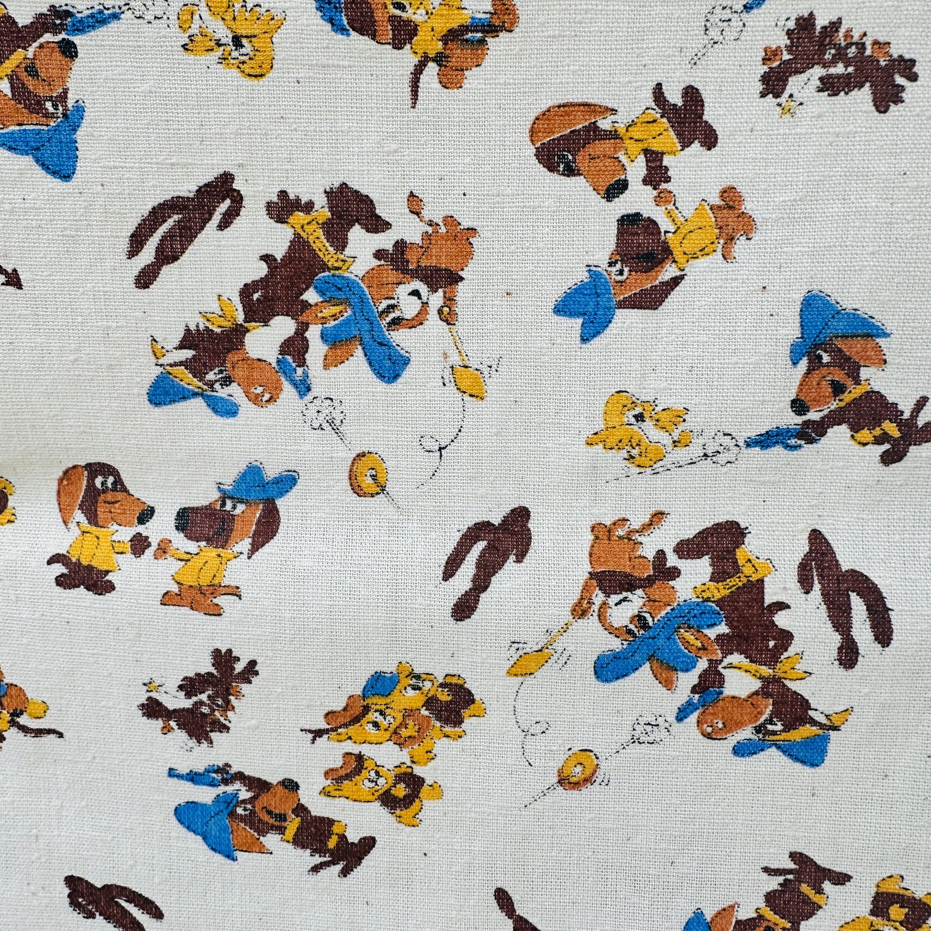 100cms Allan Robison VINTAGE Novelty Fabric Cotton