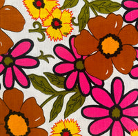 440cms FABULOUS Loud Vintage Fabric HUGE