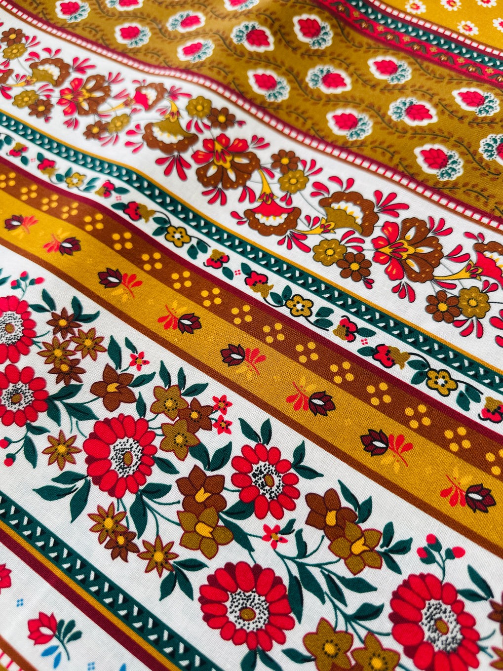 J Carcassonne By Safeco Cotton Floral Fabric