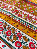 J Carcassonne By Safeco Cotton Floral Fabric