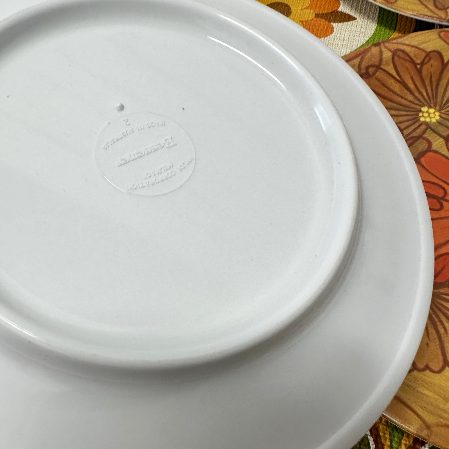 RETRO Vintage BESSEMMER Plates x 5