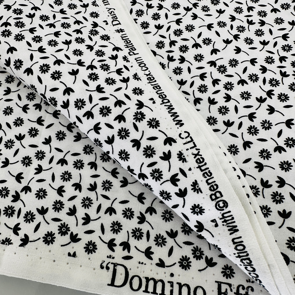 Domino Effect by Greta Lynn Cotton Floral Fabric