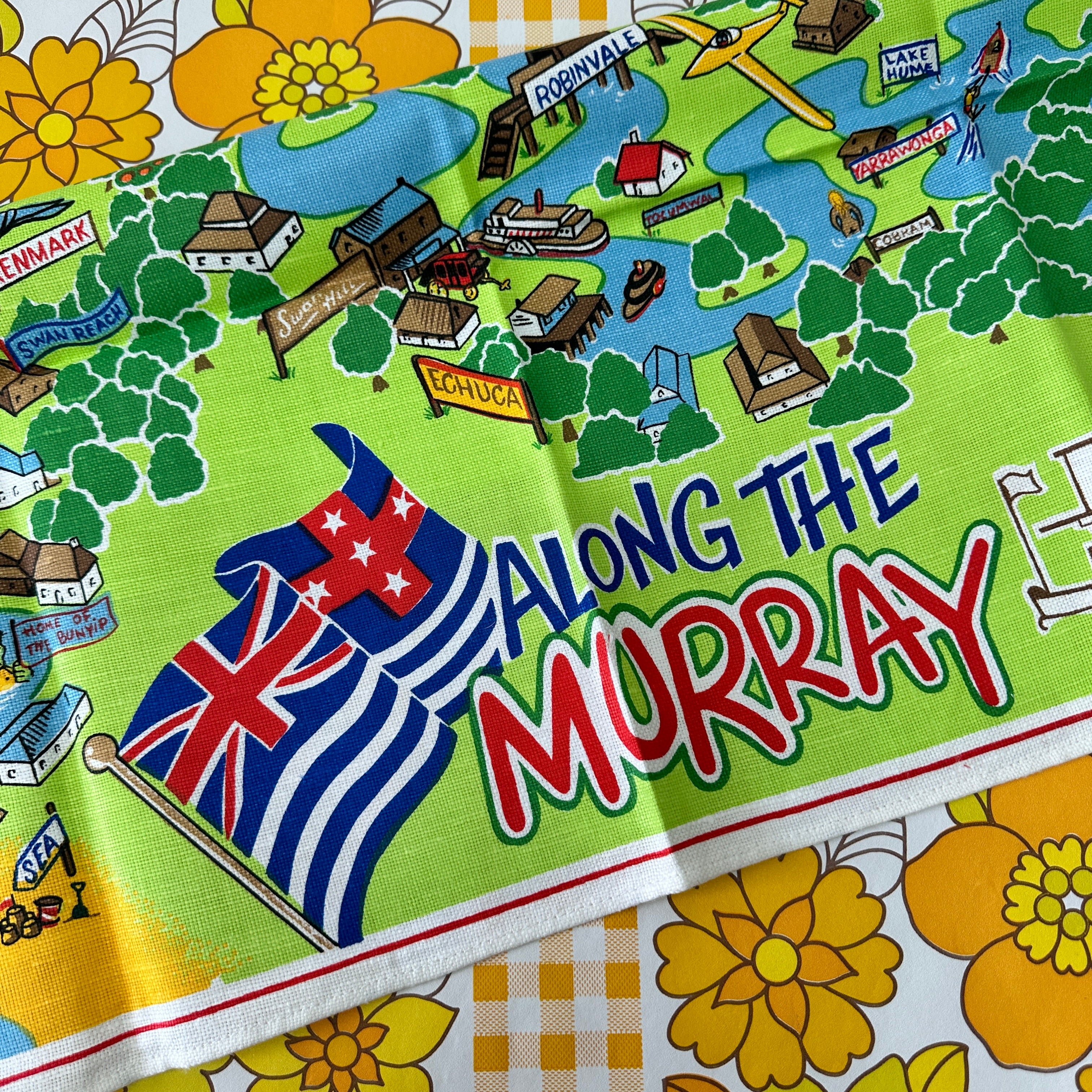 Along The Murray TEA TOWEL