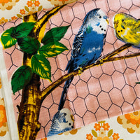 ULSTER Vintage Bird Tea Towel Linen