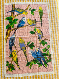 ULSTER Vintage Bird Tea Towel Linen