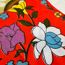 Retro Bright Crisp Floral Tablecloth