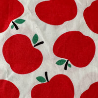 140cms Modern Poly Blend FABRIC Apples