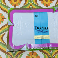 Pair of BOXED Vintage Cotton DORMA Pillow Cases