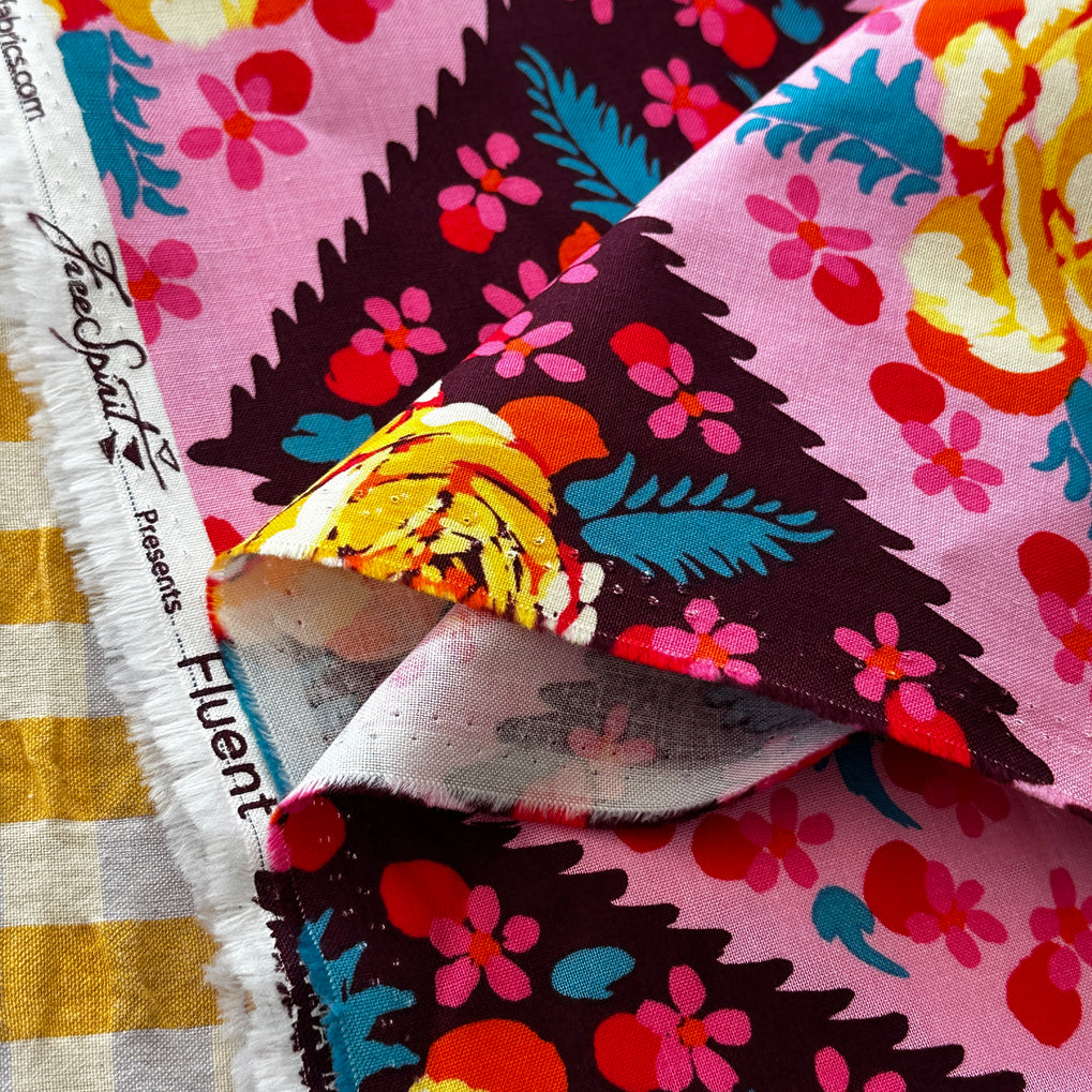 Free Spirit by Anna Maria Cotton Floral Fabric