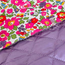 Quilted Floral Fabric London