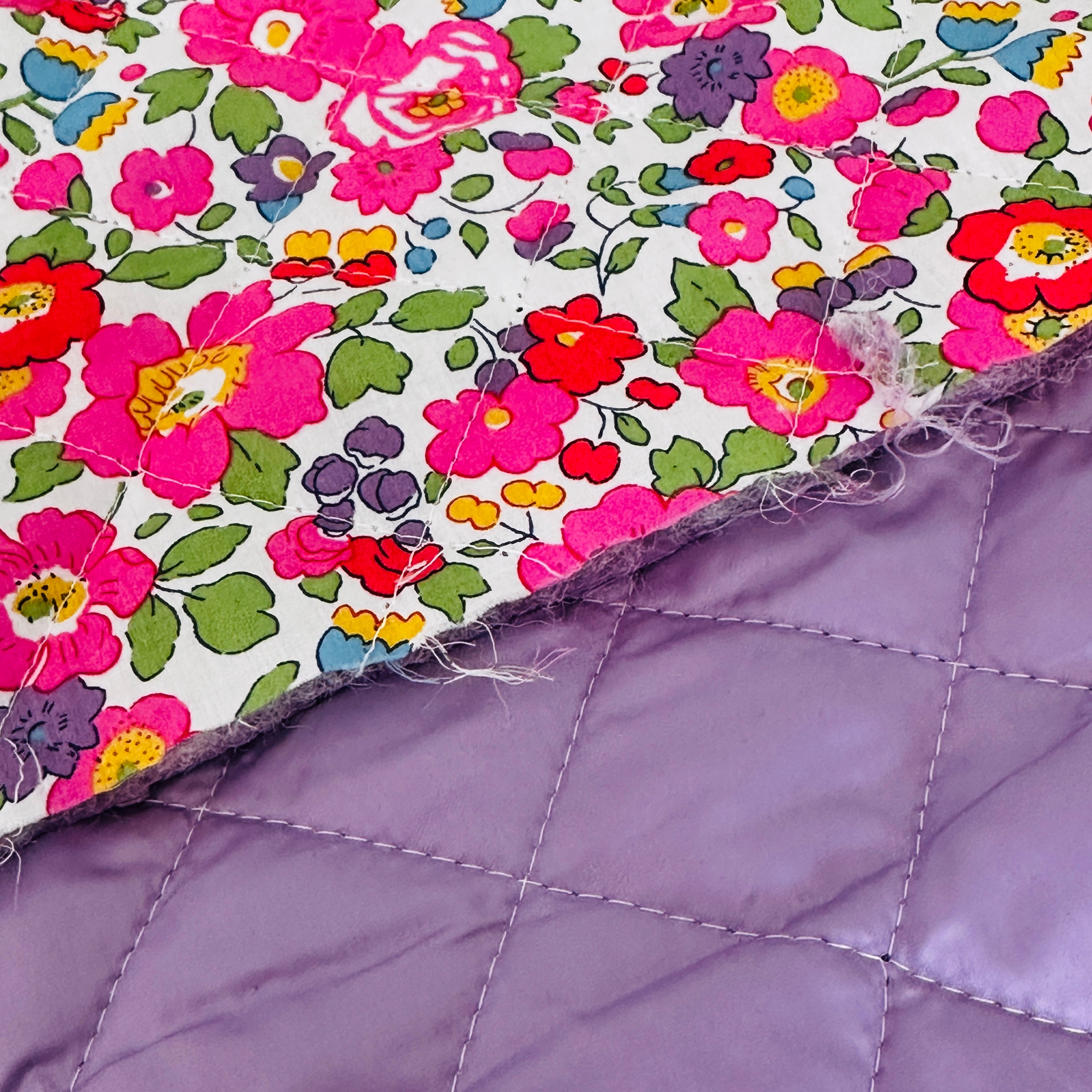 Quilted Floral Fabric London