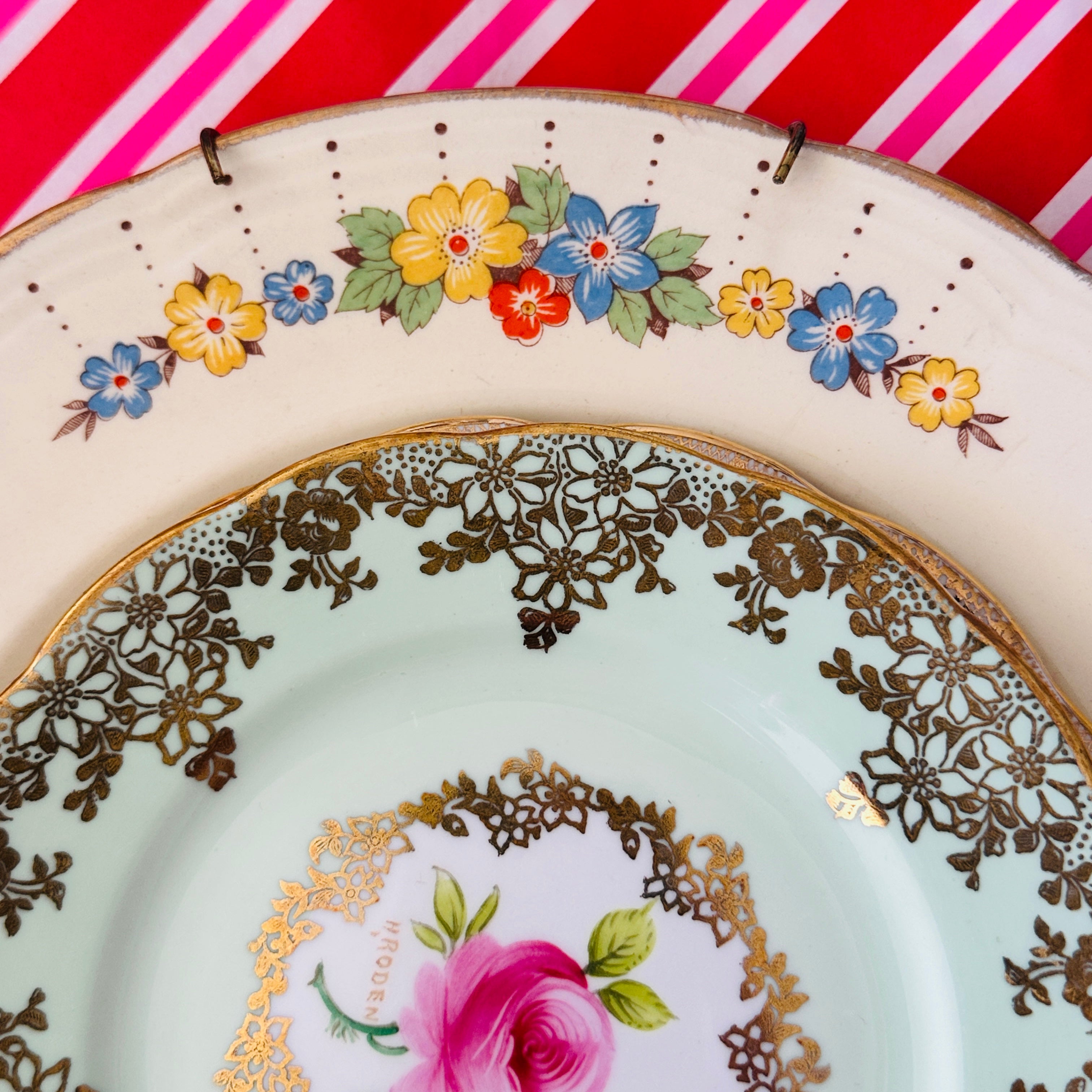 Large ALFRED Meakin Wall Hanging PLATE