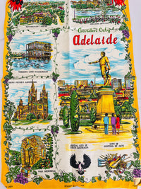 UNUSED Garden City Adelaide Linen Tea Towel