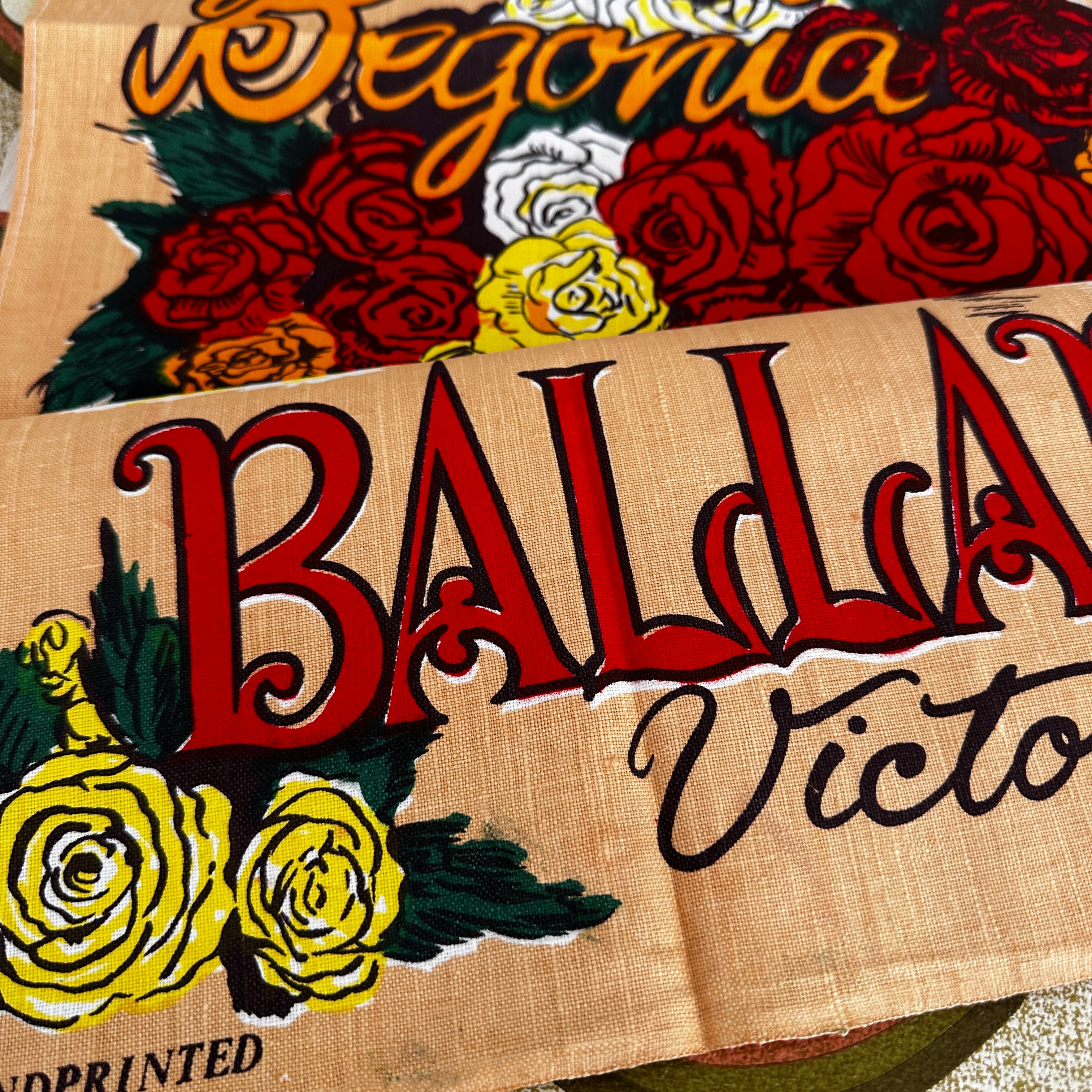 UNUSED Victoria Ballarat Tea Towel