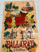 UNUSED Victoria Ballarat Tea Towel