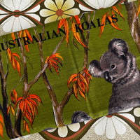 UNUSED Australian Koala's Tea Towel LAMONT
