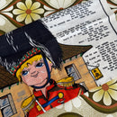 Little Boy Drummer LAMONT Tea Towel