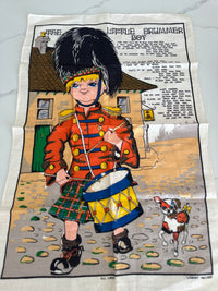 Little Boy Drummer LAMONT Tea Towel