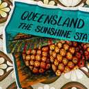 UNUSED Pure LINEN Queensland Tea Towel
