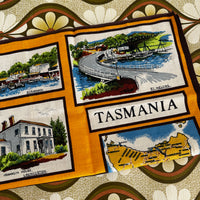 UNUSED Pure LINEN Tasmania Tea Towel