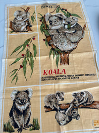 UNUSED Pure LINEN Cowes Phillip Island Tea Towel