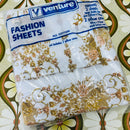VENTURE Sheet Set All Cotton RETRO Two Pillow Cases