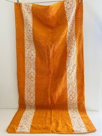 Vintage Cotton Bath Towel RETRO