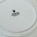 Adderley ENGLAND Vintage Black & White Floral Plate